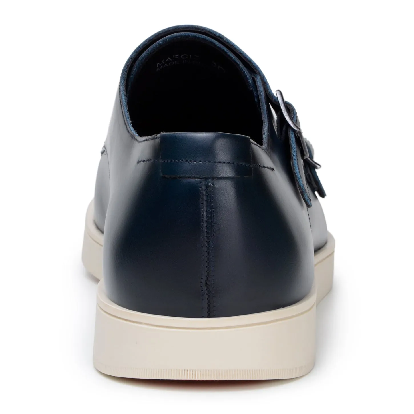 Belvedere Marcio in Navy Monk Strap Hybrid Dress Shoe