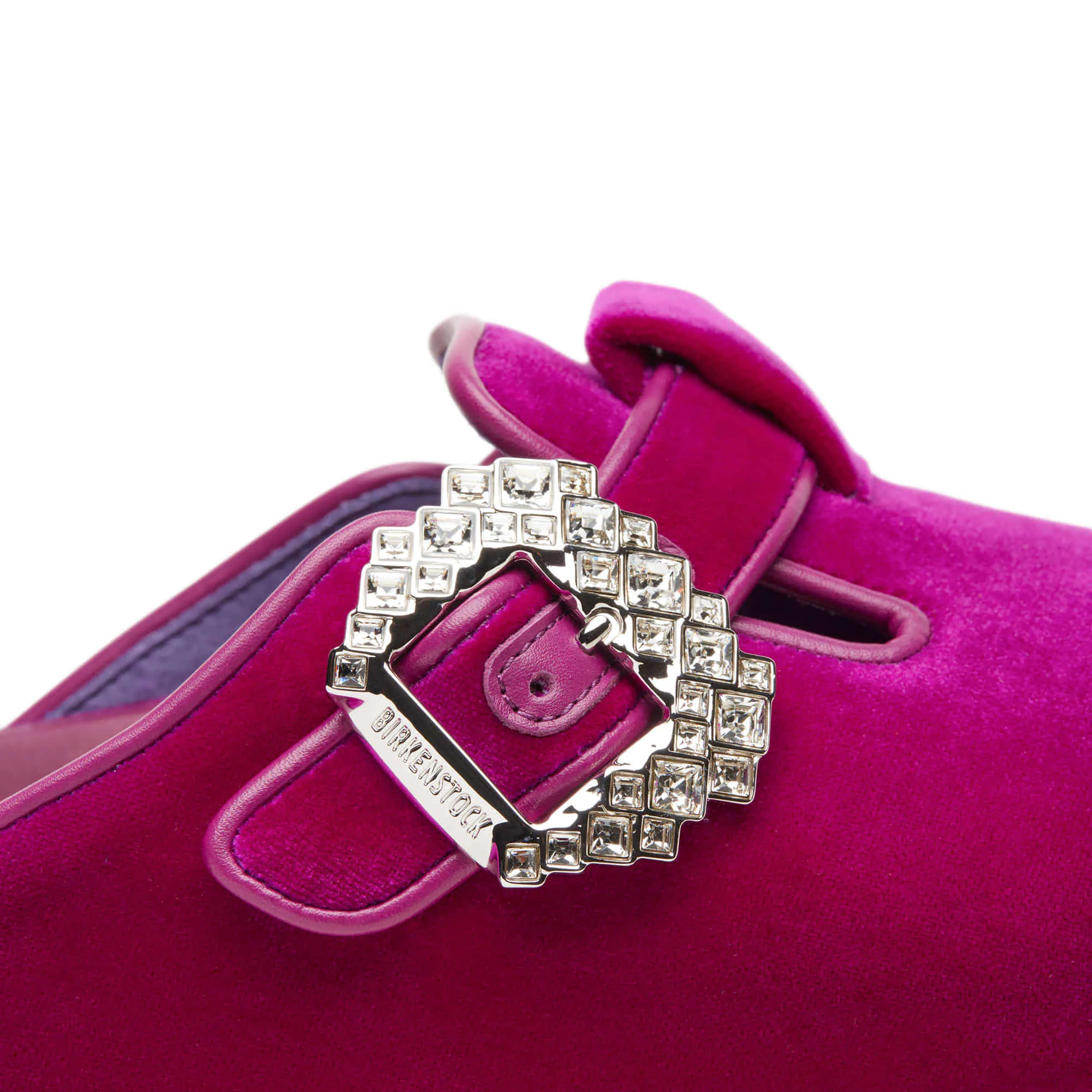 Boston Crystal Buckle Velvet