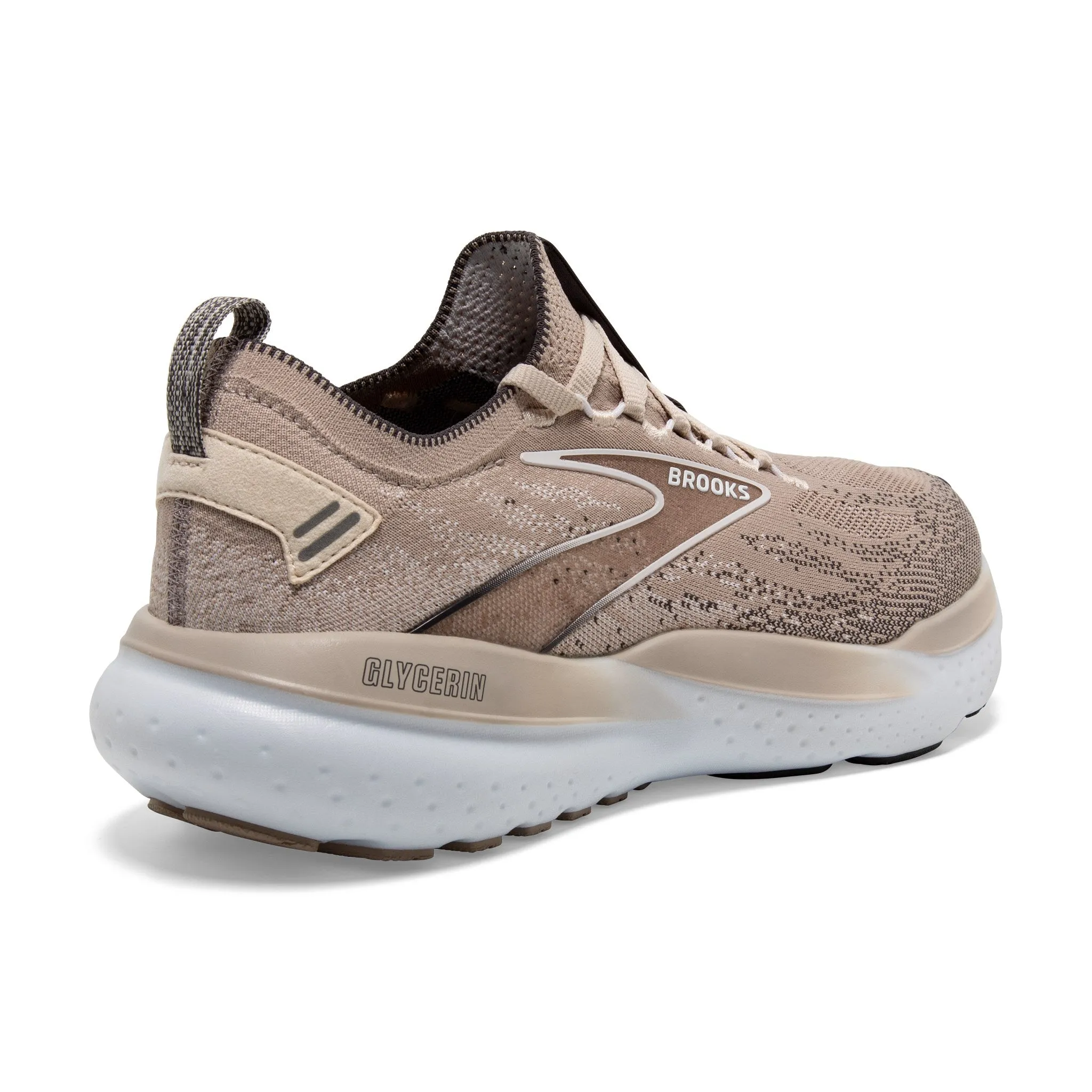 Men's Brooks Running Glycerin StealthFit 21 Road Running Shoe in Chateau Grey/Forged Iron
