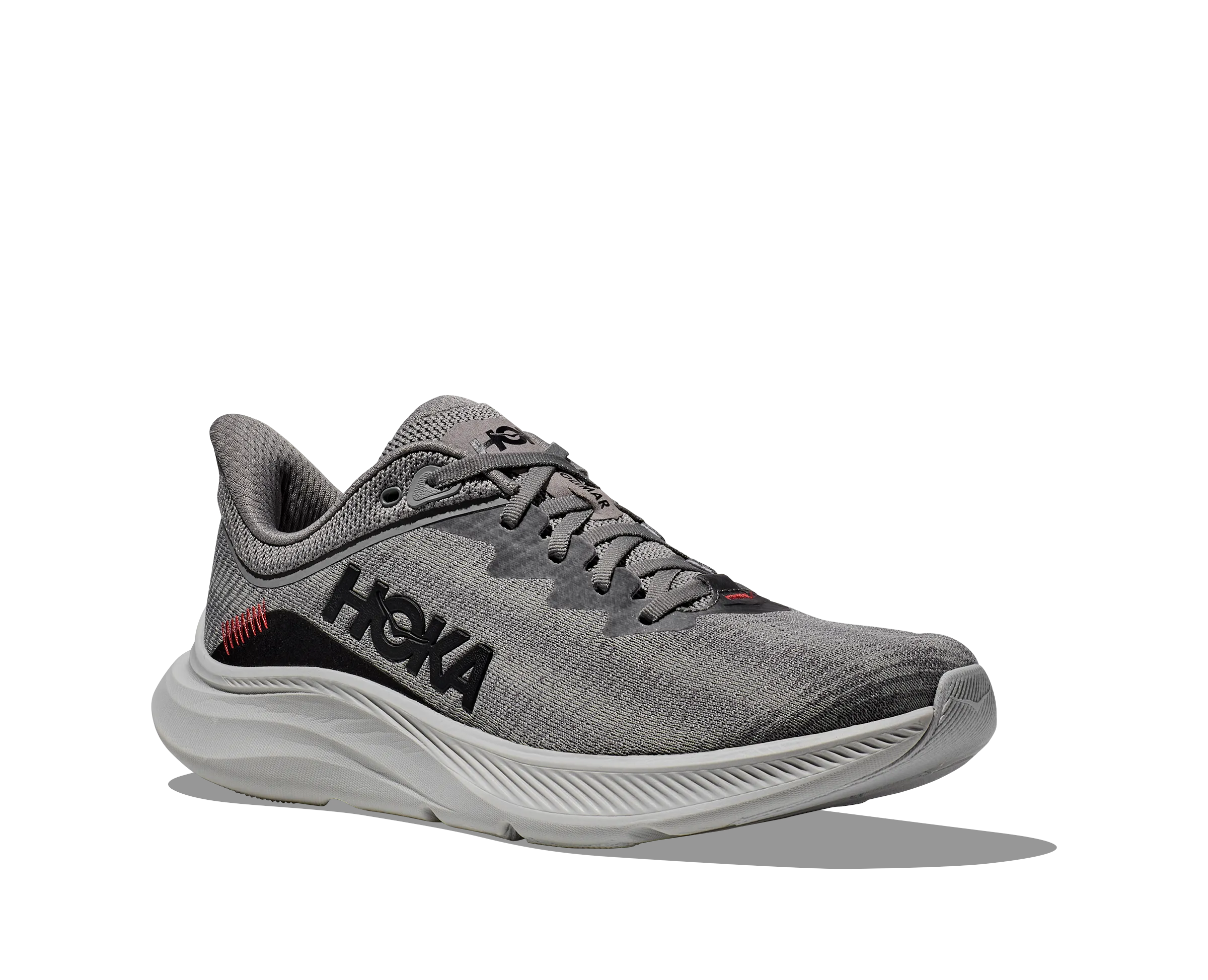 Men's HOKA Solimar Running Shoe in Limestone / Black