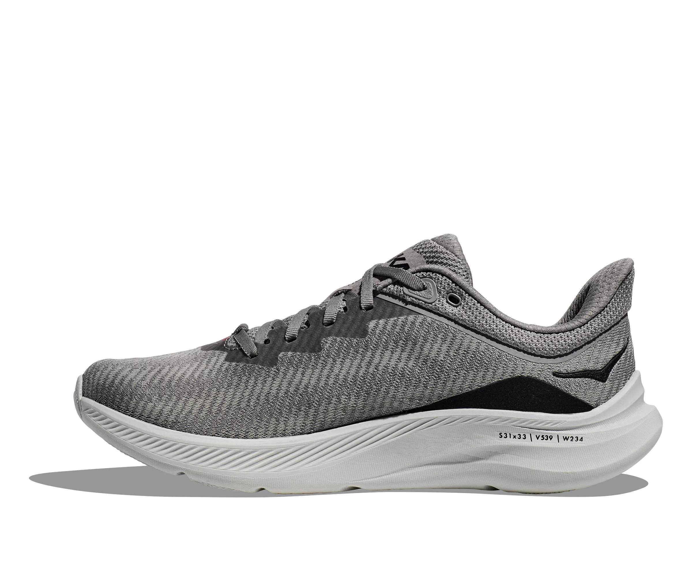 Men's HOKA Solimar Running Shoe in Limestone / Black