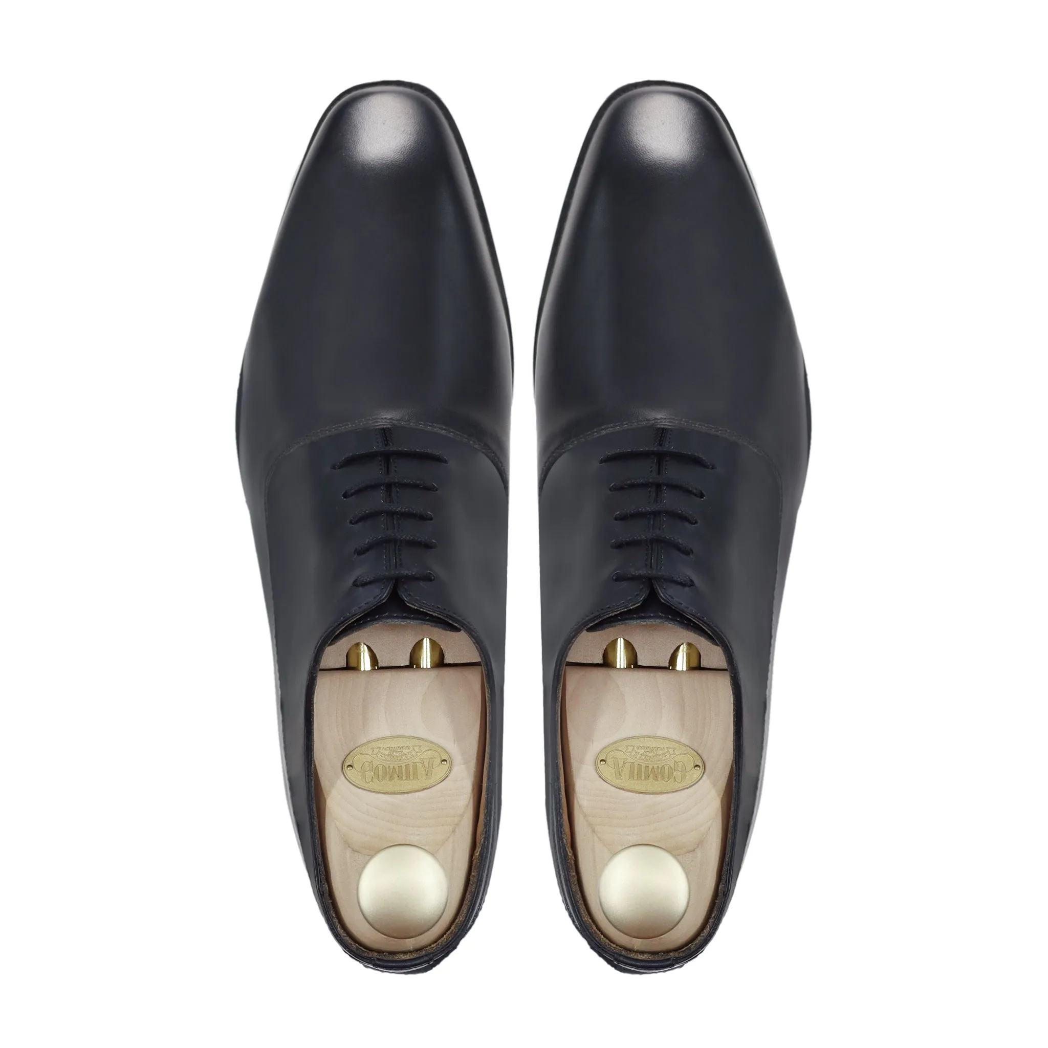 Roger - Men's Black Calf Leather Oxford Shoe