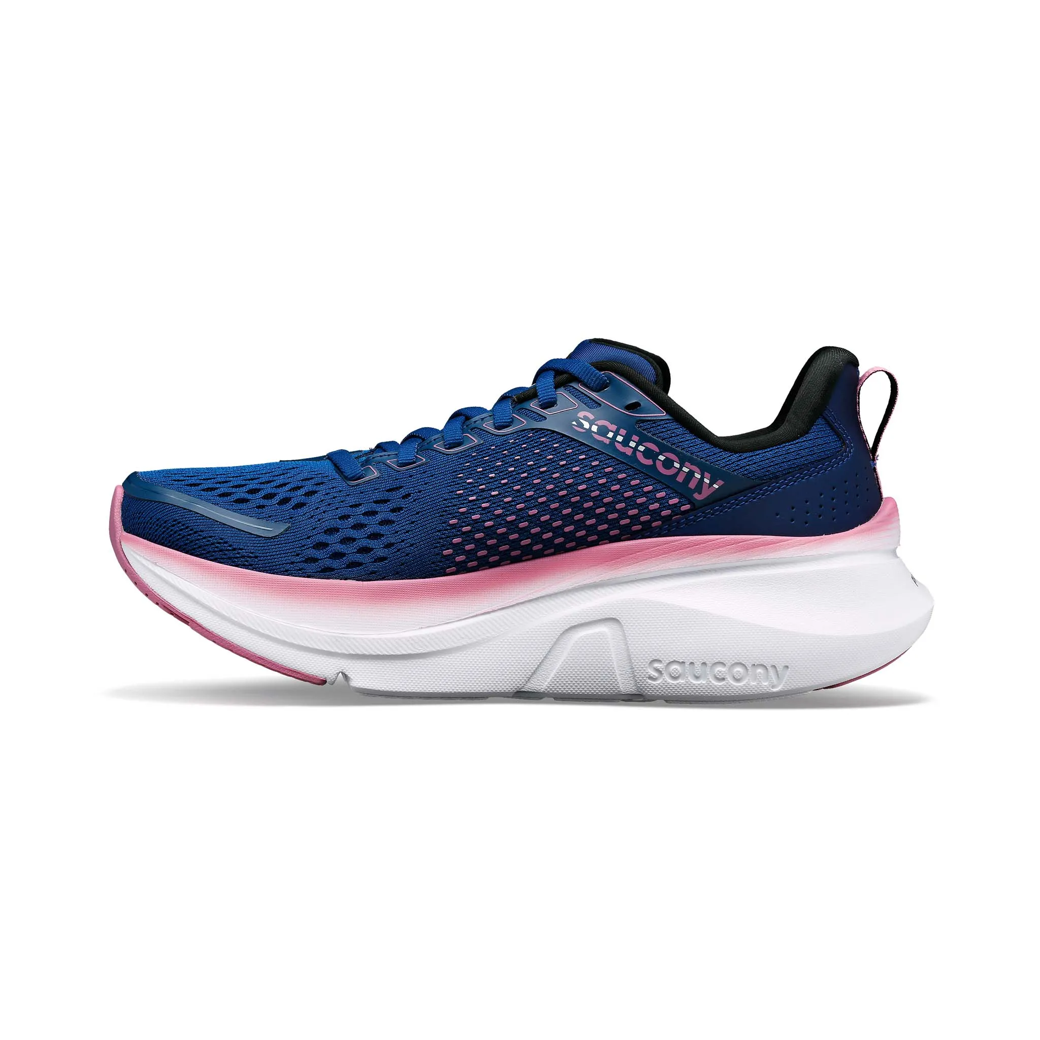 Saucony | Women's Guide 17 Running Shoes - Navy/Orchid